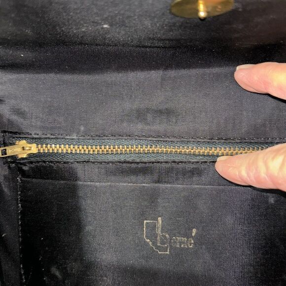 Berne Of California Silver Clutch - Picture 3 of 3